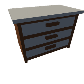 worktop and cupboard